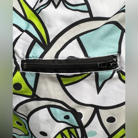 Etnies swim trunks rare  skateboardshorts ! swimsuit size 30 - Picture 4 of 6